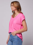 T-shirt col V  Majestic