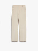 Pantalon en velours côtelé Max Mara Ivoire