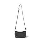 Sac JEROME DREYFUSS BOBI AGNEAU NOIR SILVER