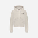 Signature Zip-Up Hoodie Heather Cool Grey flâneur