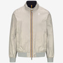 ARSENE PLUS.2 REVERSIBLE BEIGELT-BLUE DOUBLE K-Way