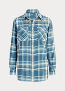 Chemise écossaise en sergé de coton Ralph Lauren