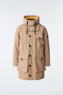 HARLEM Parka en Bonded Tech et en duvet avec capuchon Mackage