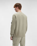 Brushed & Emerized Diagonal Fleece Lens Sweatshirt C.P. Company
