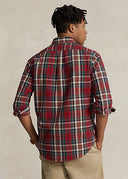 Chemise Oxford ajustée écossaise Ralph Lauren