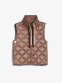Gilet court en toile imperméable Max Mara