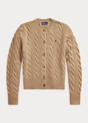 Cardigan torsadé en laine et cachemire Ralph Lauren