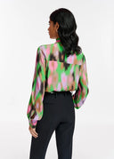 Top abstrait à encolure haute Essentiel