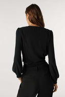 whisper. HAUT MANCHES LONGUES ba&sh