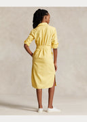 Robe-chemise ceinturée en coton Oxford Ralph Lauren