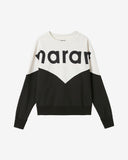 HOUSTON SWEATSHIRT BICOLORE LOGO  Marant Etoile