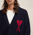 Cardigan Ami De Coeur Rouge AMI