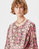 ROBE EN COTON GILINESIA Marant Etoile Noir estompé