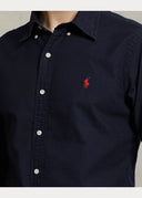 Chemise Oxford ajustée teinte en pièce Ralph Lauren