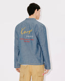 CHEMISE EN DENIM BRODÉ kenzo