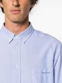 JASOLO LOGO-EMBROIDERED COTTON SHIRT Marant