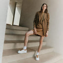 Sneakers Hogan H-Stripes Blanc Beige