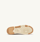 BASKET CLC EN CUIR BLANC ET BLEU AUTRY