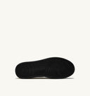 BASKET BAISSE MEDALIST EN CUIR SOUPLE EFFILOCHEE BLANC ET NOIR Autry