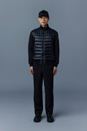 COLLIN Mixed media bomber jacket Mackage