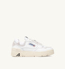 BASKET CLC EN CUIR BLANC Autry