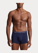 Lot de 3 slips-boxers en coton stretch Ralph Lauren