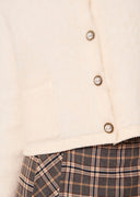 Guest ecru mohair and wool knitted cardigan Tara Jarmon