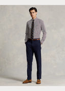 Chemise rayée ajustée popeline stretch Ralph Lauren