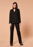 Valentia black jacket in cold wool Tara Jarmon