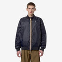 ARSÈNE PLUS.2 RÉVERSIBLE BEIGELT-BLEU DOUBLE K-Way