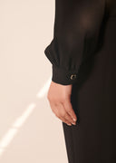 Catalina black crepe jumpsuit Tara Jarmon