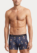Deux boxers classiques en coton stretch Ralph Lauren