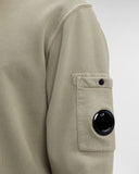 Brushed & Emerized Diagonal Fleece Lens Sweatshirt C.P. Company