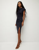 ROBE À FINES RAYURES ATHENE veronica beard