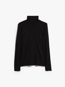T-shirt en jersey de viscose Max Mara noir