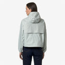 LAURETTE ECO PLUS DOUBLE GREY S- GREEN P K-Way