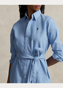 Robe-chemise ceinturée en coton Oxford Ralph Lauren