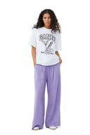 T-SHIRT FUTURE WHITE RELAXED COCKTAIL Ganni