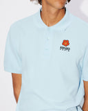 POLO SLIM BRODÉ 'BOKE FLOWER CREST' kenzo