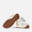 Sneakers Hogan Midi H222 Blanc Ivoire Gris