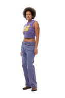 GRAPHIC CROPPED VEST Ganni