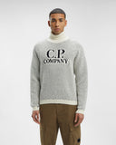 Wool Jacquard Roll Neck Knit C.P. Company