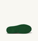 BASKET MEDALIST LOW EN CUIR BICOLORE BLANC ET VERT Autry