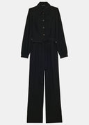 Catalina black crepe jumpsuit Tara Jarmon