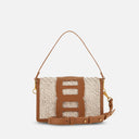 Hogan H-Bag Crossbody Bag Brown Ivory