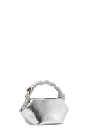 SILVER MINI GANNI BOU BAG Ganni