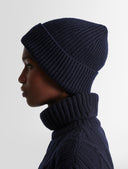 BONNET KNIT BEANIE FUSALP Marine