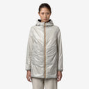 SOPHIE PLUS.2 RÉVERSIBLE BLEU D-BEIGE LT K-Way