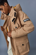 HARLEM Parka en Bonded Tech et en duvet avec capuchon Mackage