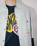 CHEMISE HAWAÏENNE EN DENIM kenzo